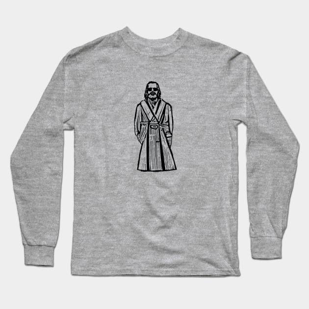 Jedi Dude Long Sleeve T-Shirt by GIANTSTEPDESIGN